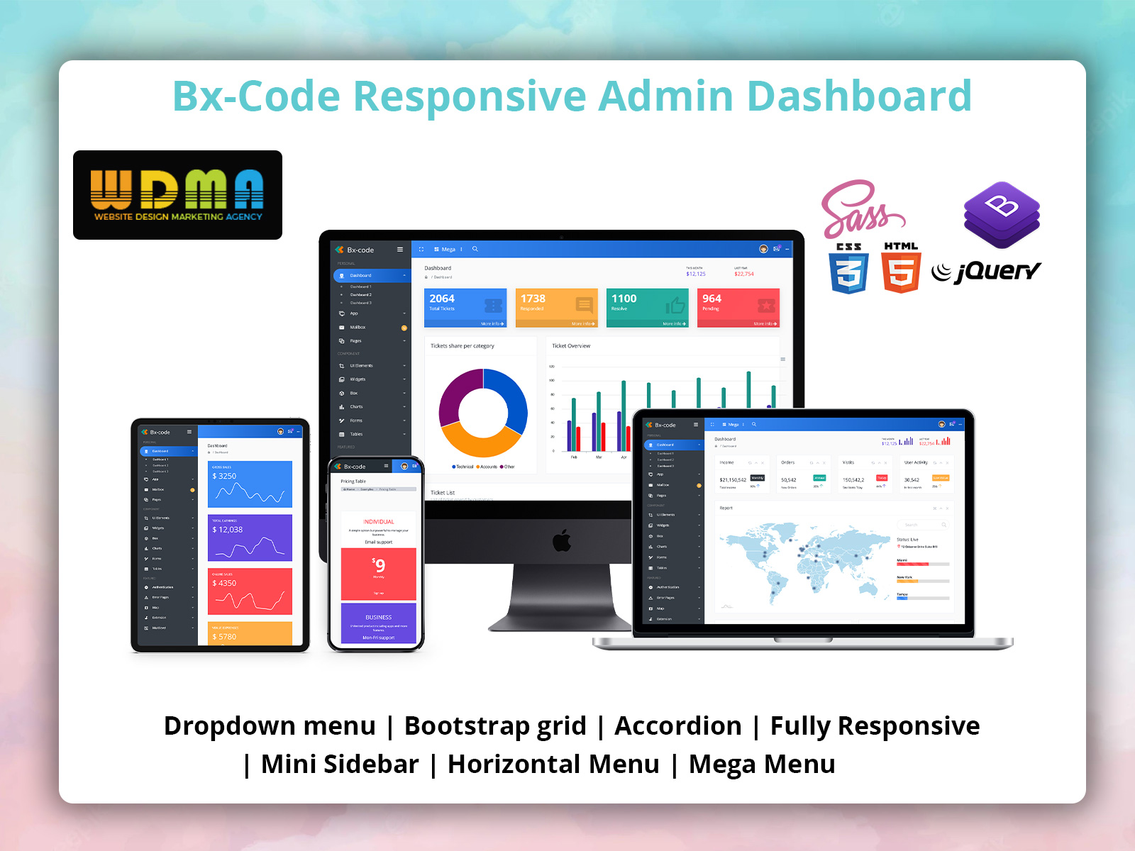 Simplify Operations: Bx-Code Bootstrap Admin Template