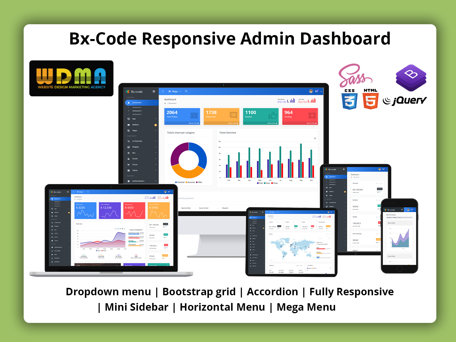 Your Ultimate Admin Dashboard Solution With Bootstrap Admin Dashboard
