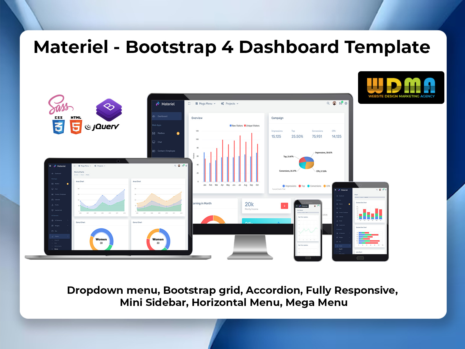 Analytical Dashboard Metrics And Visualizations In Materiel Admin