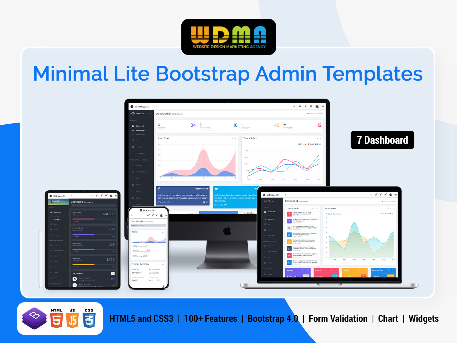 How Admin Template Helps You Track And Improve Business